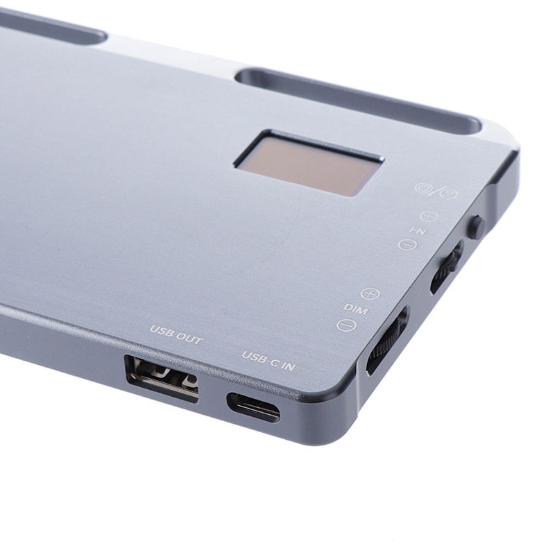 Portabel LED-panel RGB med effekter