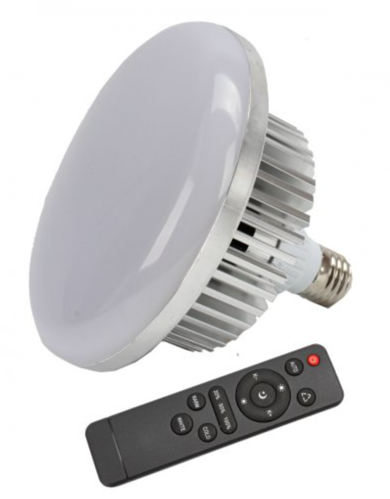 LED lampa 40W Bicolor med fjärrkontroll E27