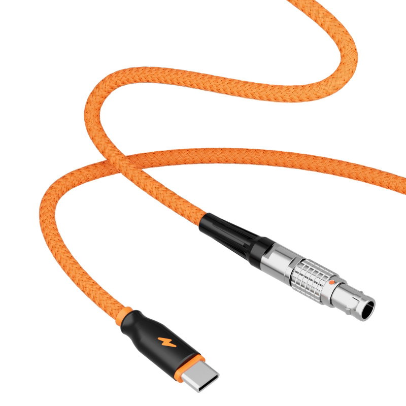 LMS-PD12V Strömkabel USB-C PD 12 V till LEMO 2-pin ZG Cine