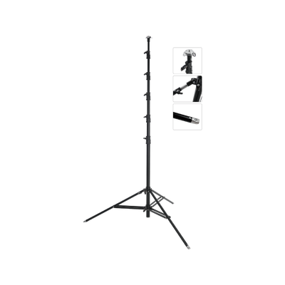 7.2 meter stativ med ställbara ben mäklarfoto mast