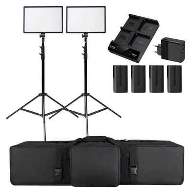 Batteridrivet ljuspaket på 100 Watt