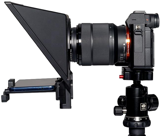 Feelworld TP2A Portabel Teleprompter för Smartphone & DSLR