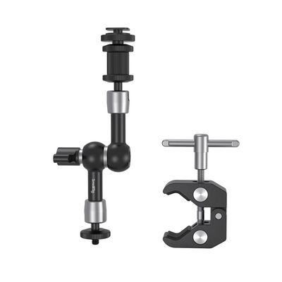 SmallRig Crab-Shaped Clamp & Magic Arm (7’’) with Cold Shoe 3725