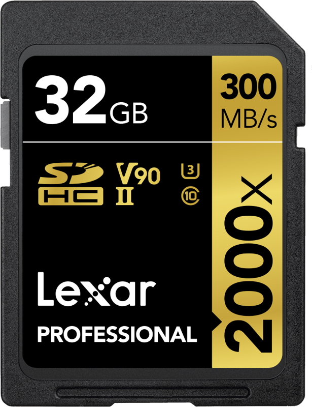 SDHC Pro 2000X UHS-II U3 (V90) (32GB)