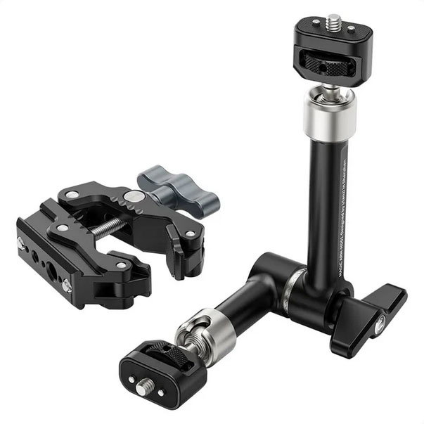 Magic arm 26 cm och Crab Clamp