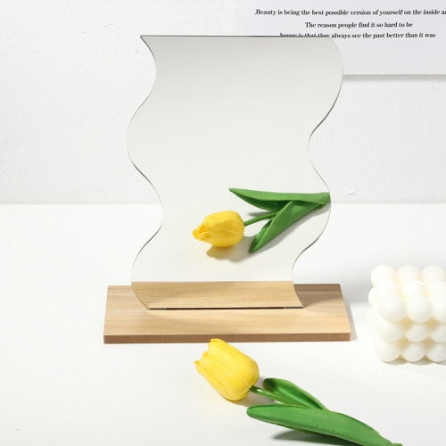 Spegel Vågor Styling props för fotostudio