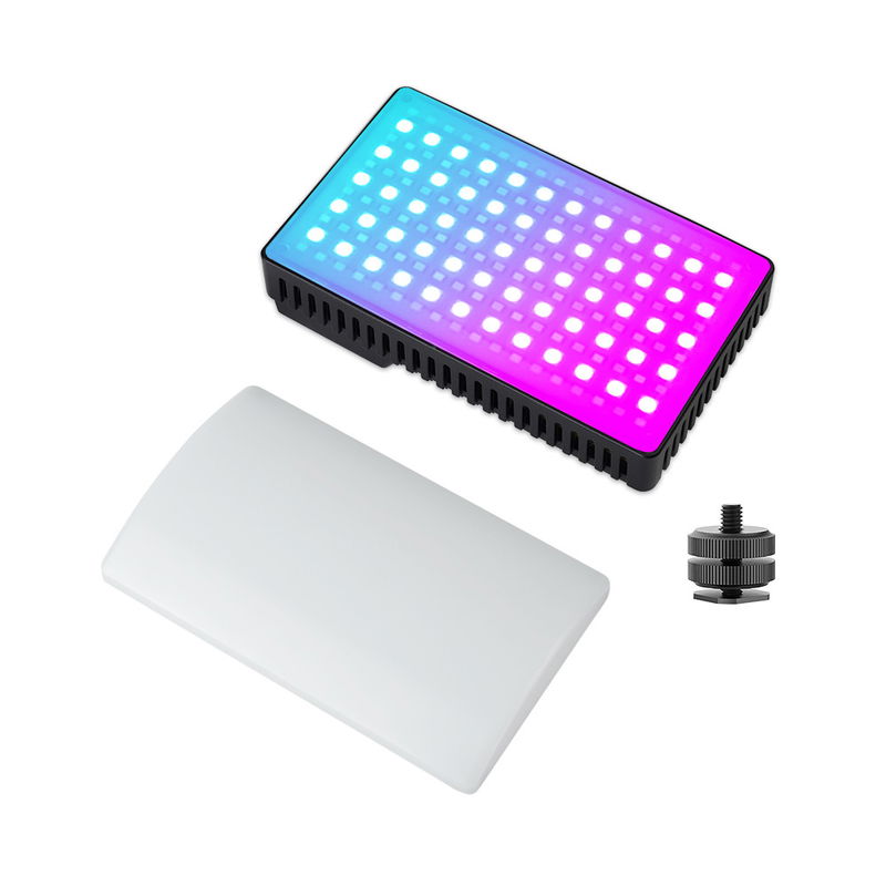 Portabel 15W LED-panel i fickformat med RGB