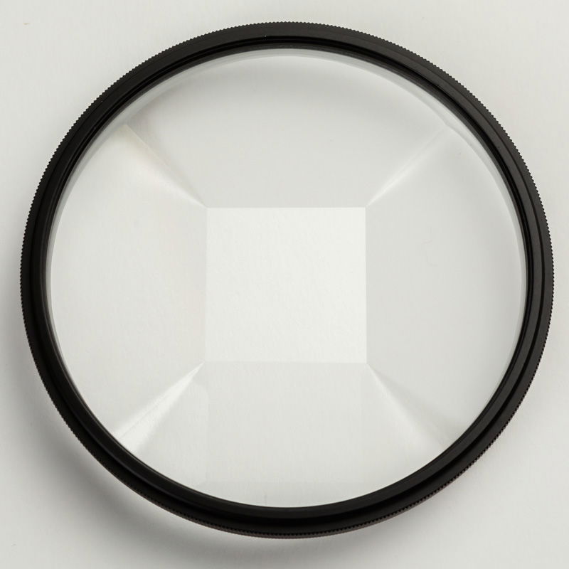 Foreground Blur One-Side Stretch Drag Effect Prism 77mm