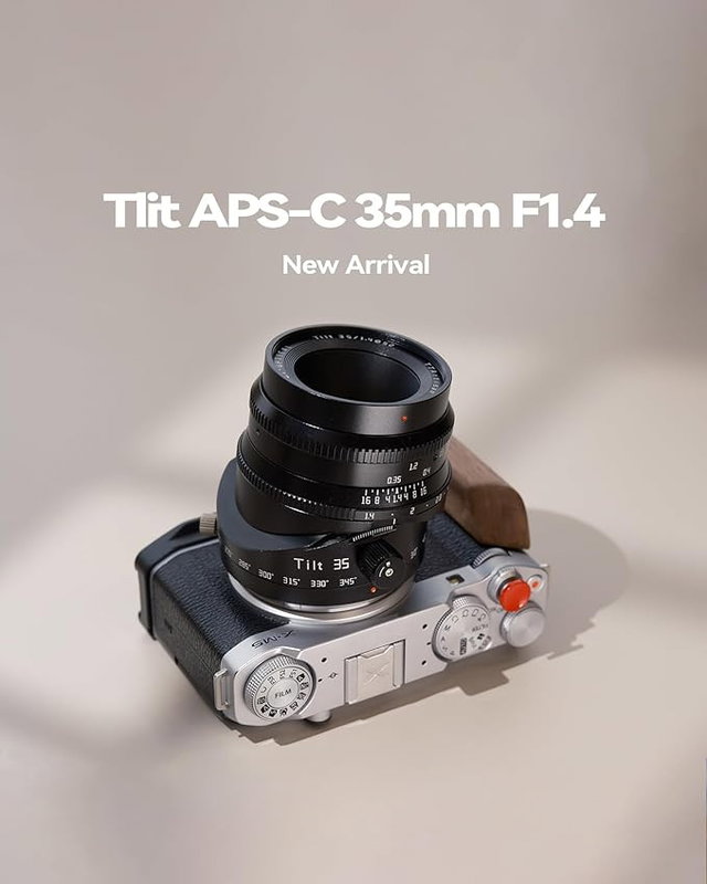 Tilt 35mm F1.4 Fuji X Mount TT Artisan