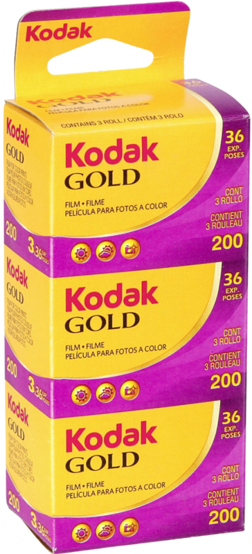 Kodak Gold 200-36 3-pack