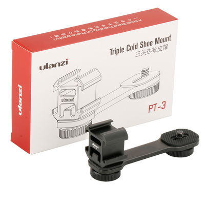 Ulanzi PT-3 Triple Cold Shoe Mount 0897