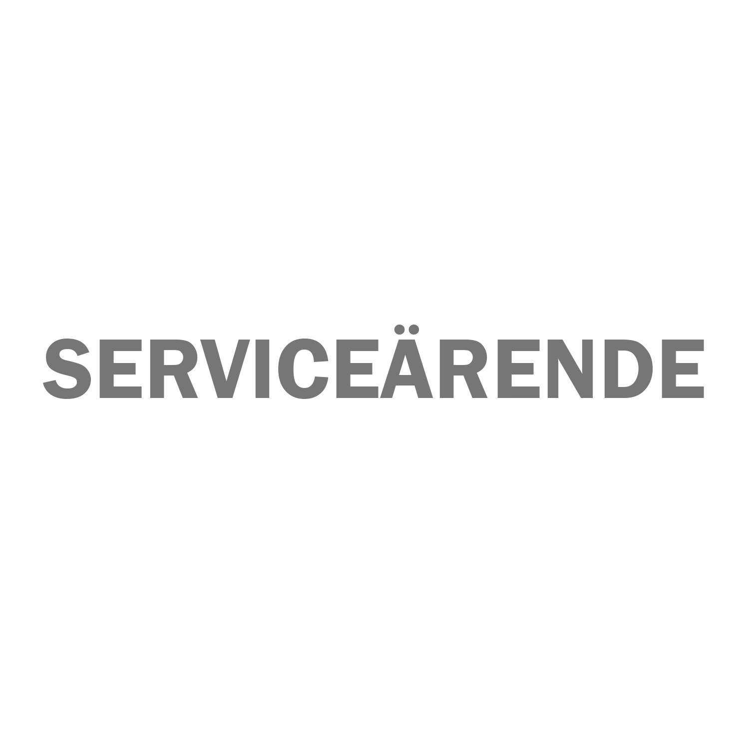 Serviceärende