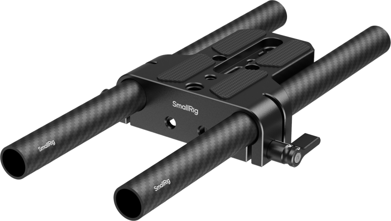 5609 Bottom Mount Plate with Dual 15mm Rod Clamp