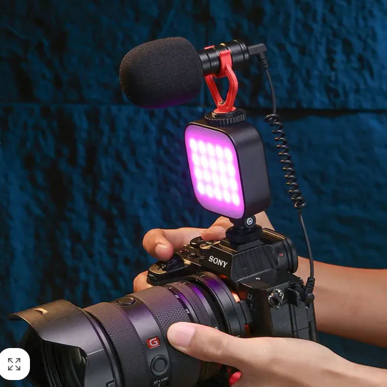 Liten LED-lampa med full RGB