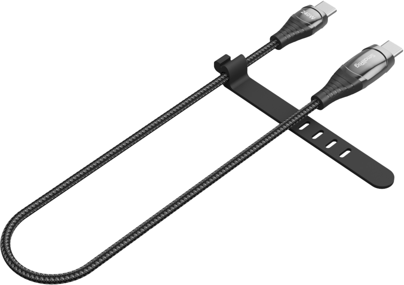 USB-C Datakabel rak 100cm 240W USB-C Datakabel rak 100cm 240W