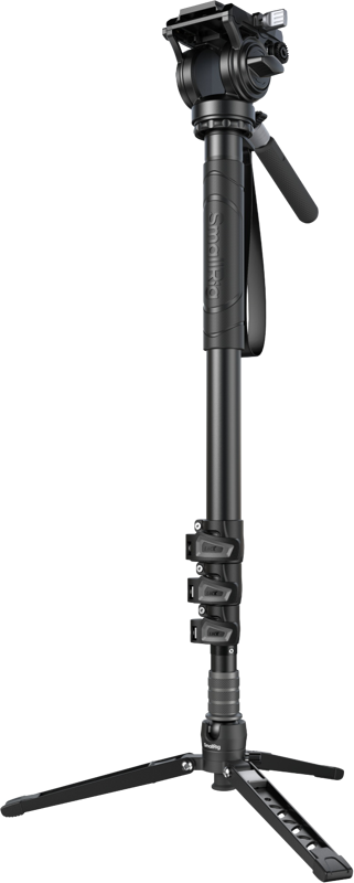 Monopod i aluminium med fluidhuvud SmallRig 6622