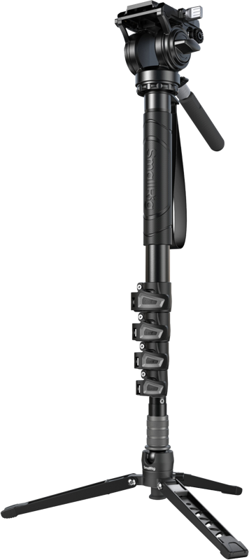 Enbensstativ i aluminium med videohuvud SmallRig 6624