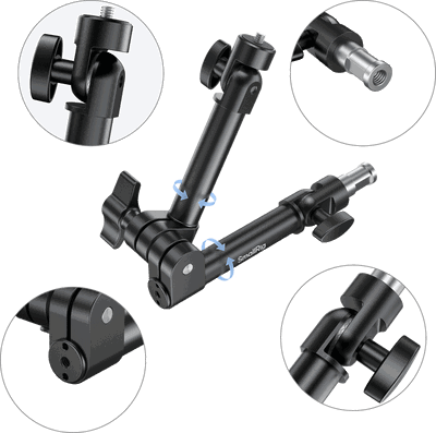 Magic arm 12 tum med rosettleder SmallRig 6324