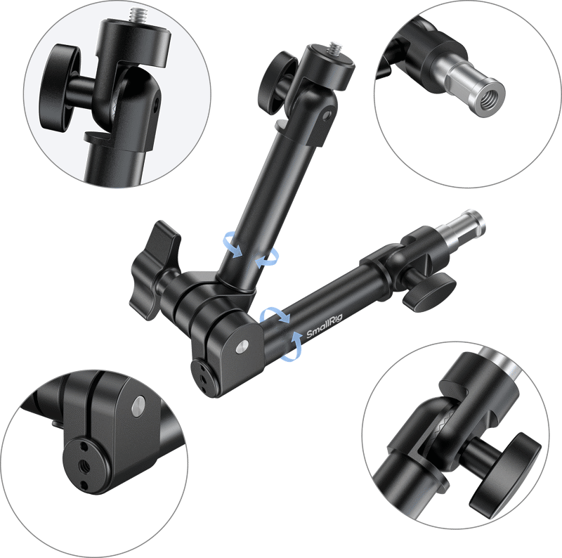Magic arm 12 tum med rosettleder SmallRig 6324