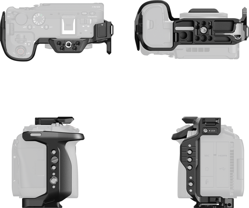 HawkLock Quick Release Cage för Canon EOS R6 V 6372