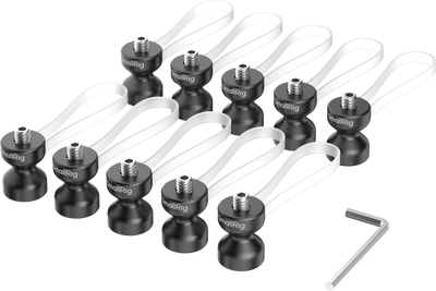 Kabelhållare 10-pack – Svart SmallRig 6527