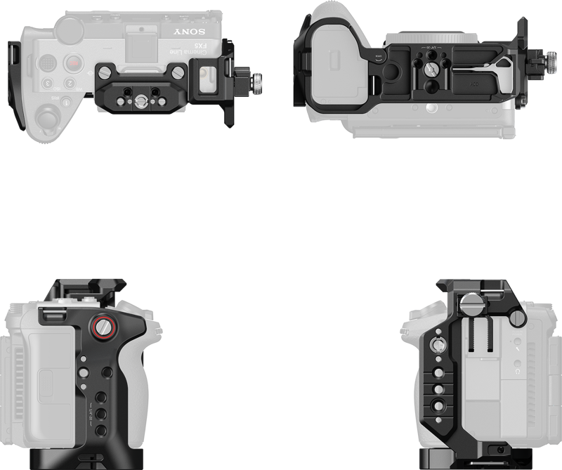 Kamerabur med topphandtag för Sony FX5 SmallRig HawkLock 6778
