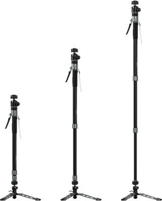 Potato Jet TRIBEX PRO X-Clutch Hydraulic Monopod Photography Version