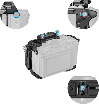 Kamerabur för Sony FX5 SmallRig HawkLock 6776