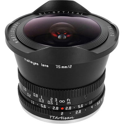 7.5mm f/2.0 Fisheye-objektiv Sony E TTArtisan