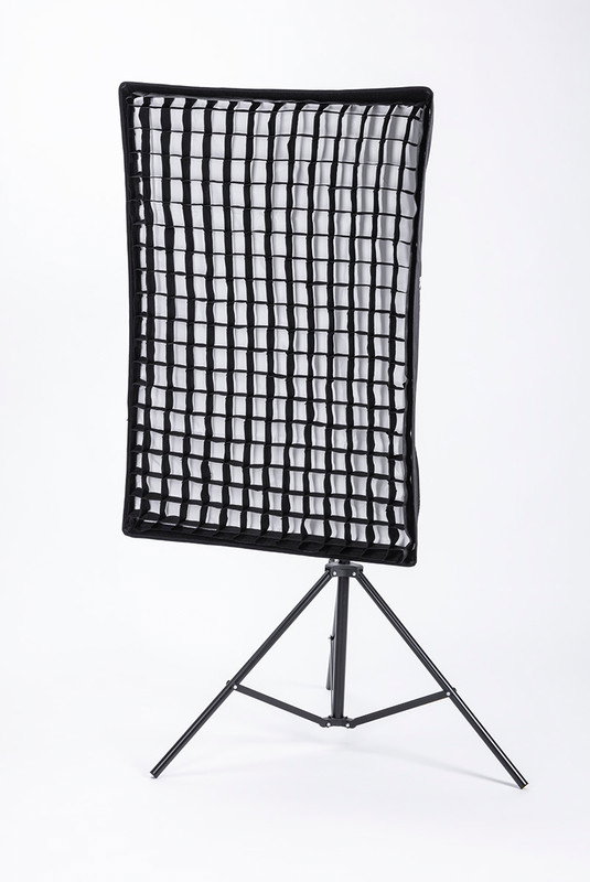 Softbox kraftig för Bowens (60 x 60 cm inkl. löstagbart raster)