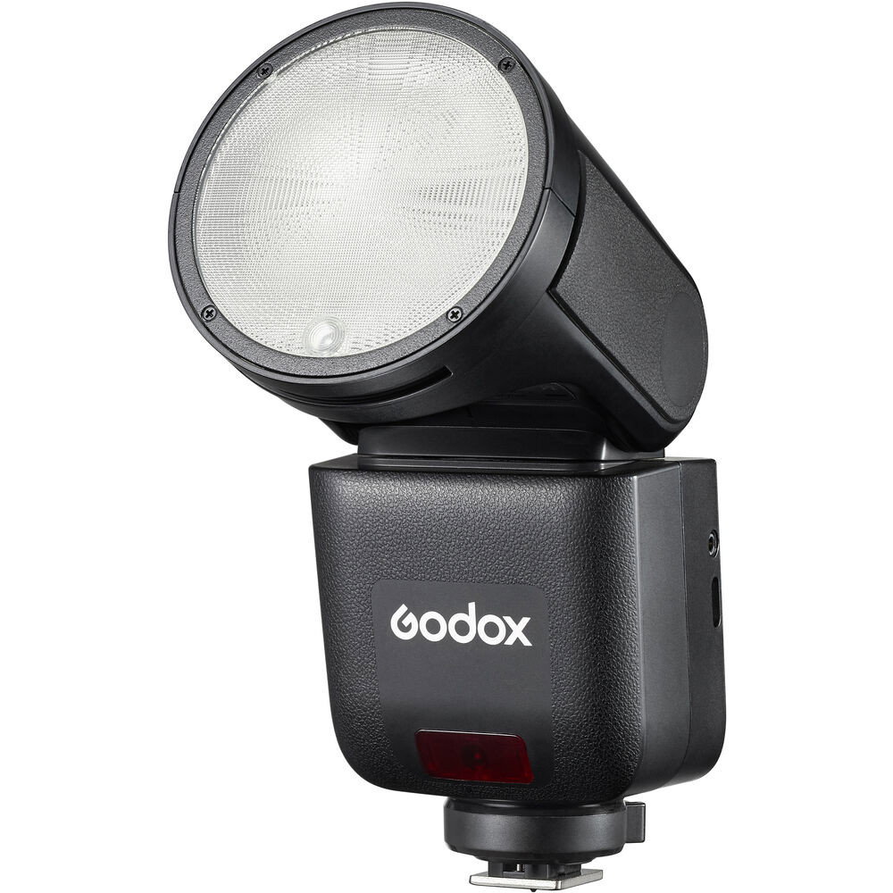 Godox V1 Mid C TTL Kamerablixt – Kompakt kraft med mjukt ljus för Canon