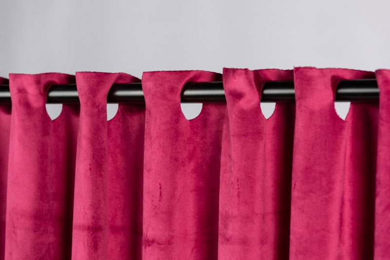 Gardin för produktfoto styling Vinröd Bordeaux