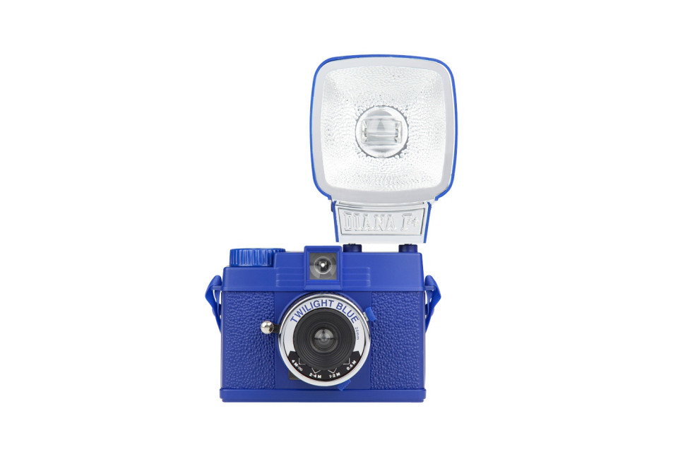 Diana Mini Twilight Blue inkl. blixt