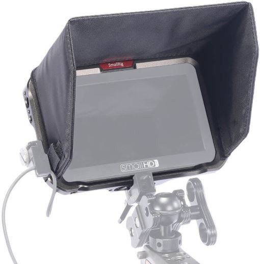 Bur + Sun-hood för SmallHD Focus 5" Monitor