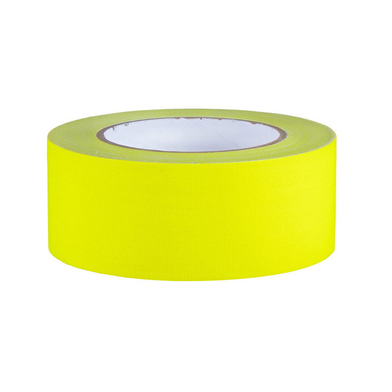 Gaffatejp 50mm i olika färger (Gul fluorescerande)