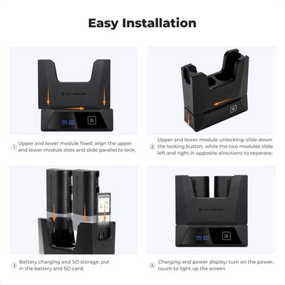 Snabbladdare för Canon LP-E6 LP-E6NH