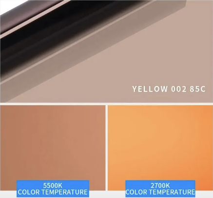 Gel 1/8 CTO Orange Färgfilter för färgkorrigering