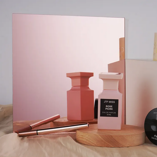 Spegel Kvadrat Rosé 22 cm