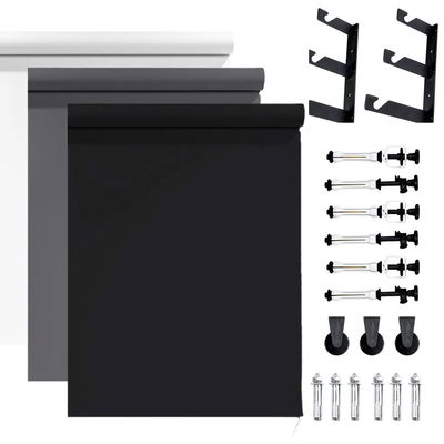 3 bakgrunder med bakgrundsupphängning