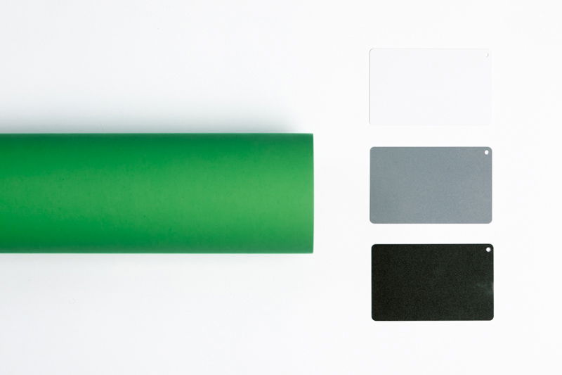 Grön chromakey pappersbakgrund 1.35 x 10 meter