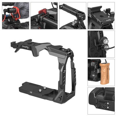 Halvbur för BMPCC 6K Pro