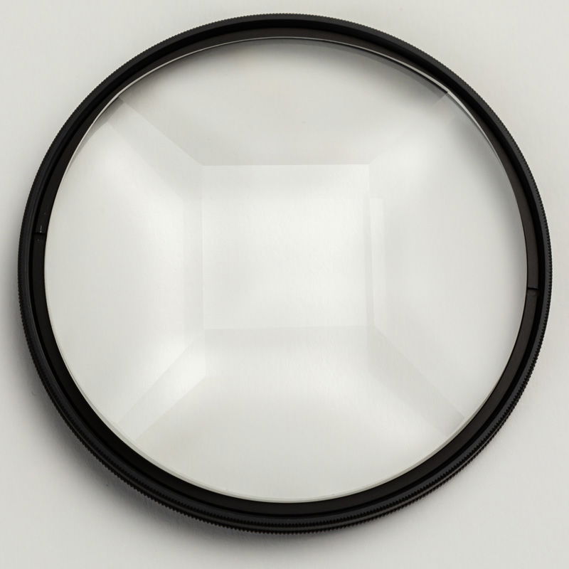 Foreground Blur One-Side Stretch Drag Effect Prism 77mm