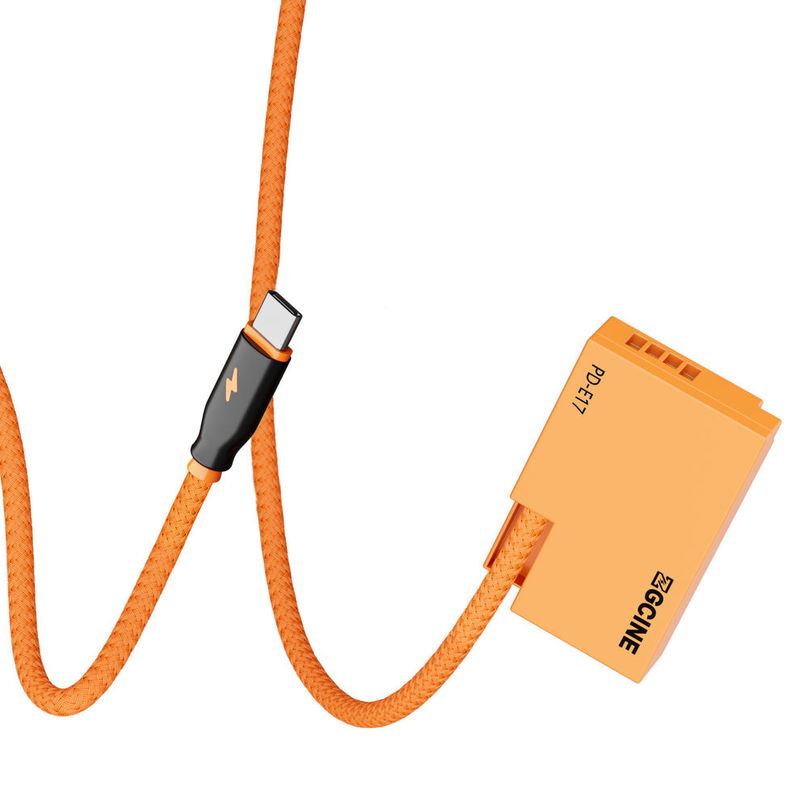 USB-C PD till Canon LP-E17 Dummy-Batteri