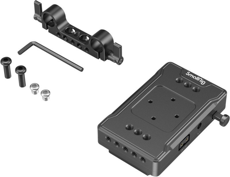 V-Mount batterifäste för rods SmallRig 3498