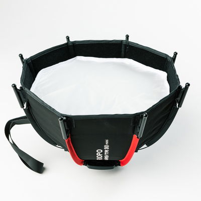 Softbox 30 cm som fälls upp på en sekund i flatpack Mini Bowens