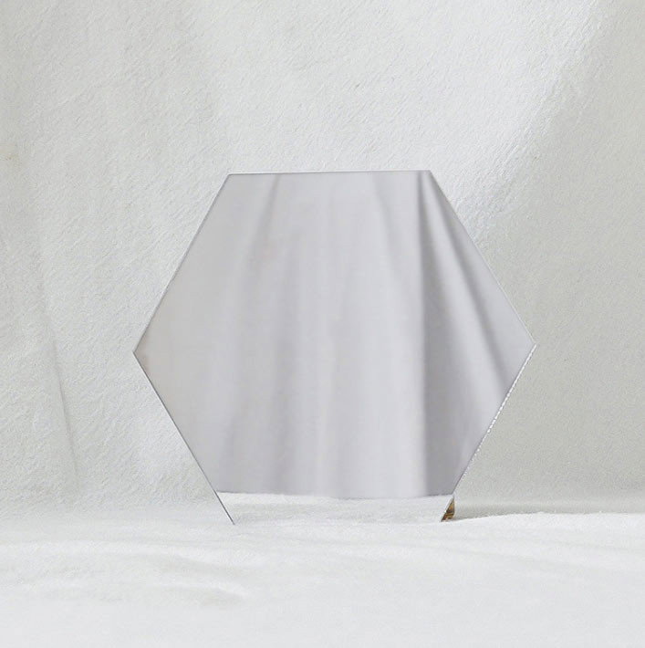 Spegel Hexagon 10 cm Ø