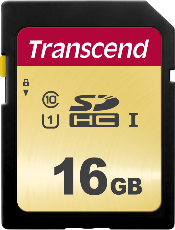 Transcend SDXC/SDHC UHS-I CLASS 10 500S (16 GB)