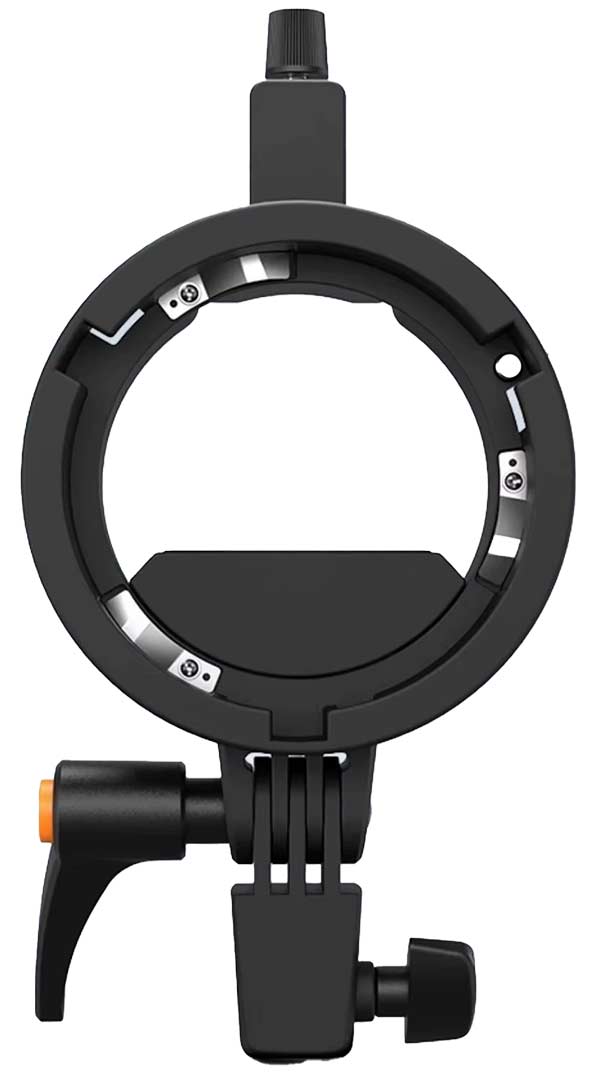 Montera Bowens-ljusformare på speedlite