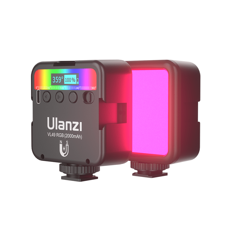 ULANZI VL49 Mini LED-panel med RGB