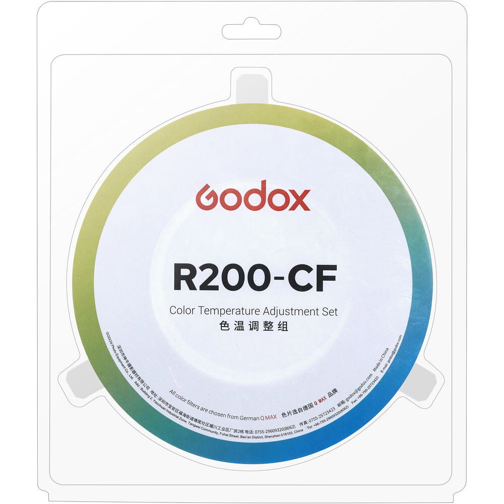 Godox färgfilter för Ringblixt R200